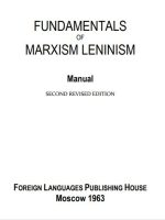 Fundamentals of Marxsim and Leninism