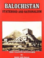 Balochistan Statehood and Nationalism