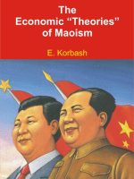 The Economic "Theories" of Maoism