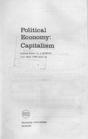 Political Economy: Capitalism