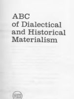 ABC of Dialectical and Historical Materialism