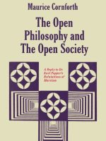 The Open Philosophy and the Open Society, a Reply to Dr. Karl Popper's Refutations of Marxism by Cornforth